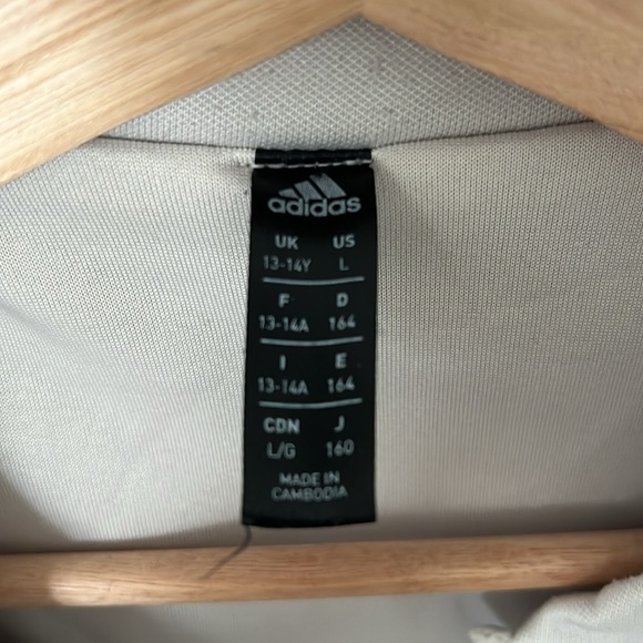 Girl’s Adidas Fleece Jacket - Picture 2 of 5